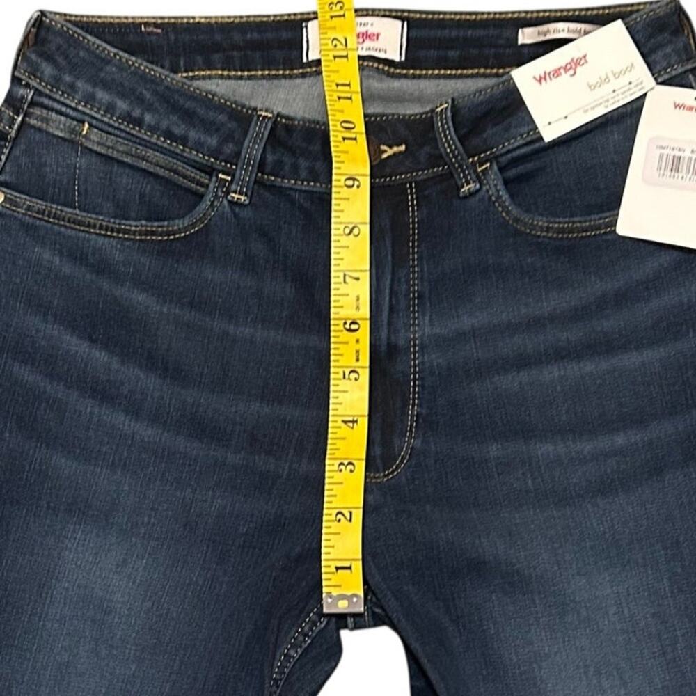 Wrangler Bold Boot Jeans High Rise Size 8 29 x 30 - Picture 8 of 9